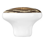 Pythonslang huidpatroon 2 keramische knop (Zijkant)