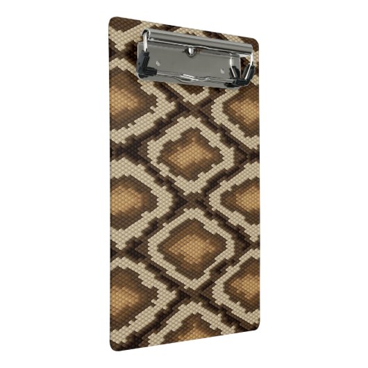 Pythonslang huidpatroon 2 mini klembord (Schuin)