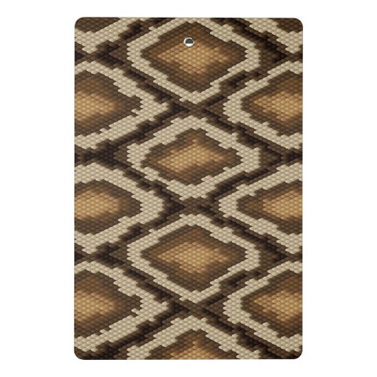 Pythonslang huidpatroon 2 mini klembord (Achterkant)