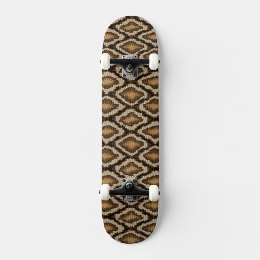 Pythonslang huidpatroon 2 skateboard (Voorkant)