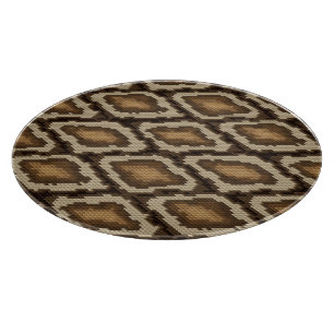 Pythonslang huidpatroon 2 snijplank