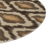 Pythonslang huidpatroon 2 snijplank (Hoek)