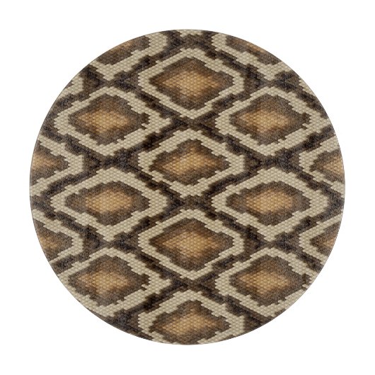 Pythonslang huidpatroon 2 snijplank (Voorkant)