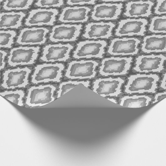 Pythonslang huidpatroon cadeaupapier (Hoek)