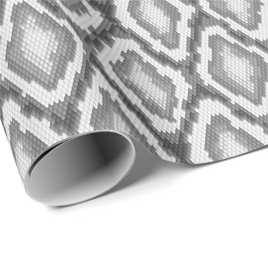 Pythonslang huidpatroon cadeaupapier (Rol Hoek)