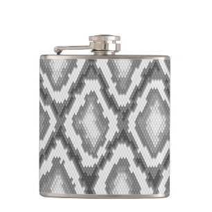 Pythonslang huidpatroon heupfles