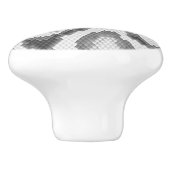 Pythonslang huidpatroon keramische knop (Zijkant)