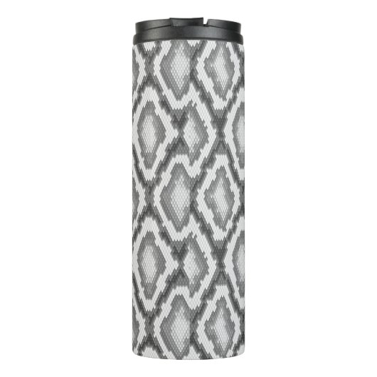 Pythonslang huidpatroon thermosbeker (Achterkant)