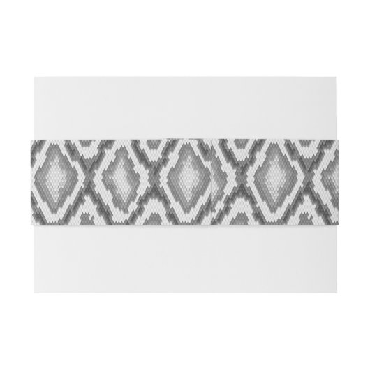 Pythonslang huidpatroon uitnodigingen wikkel (Achterkant Voorbeeld)