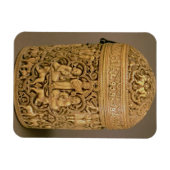 Pyx met opluchting die de plezierige aangename bee magneet (Horizontaal)