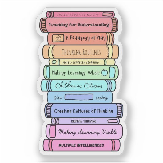PZ-bibliotheeksticker Sticker (Voorkant)