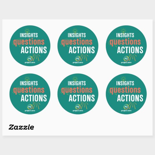 PZ Inzichten, Acties, Vragen Sticker (Vel)