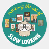 PZ Sticker voor langzaam kijken (Voorkant)