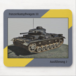 Pzkpfw III Ausf J-MousePad Muismat