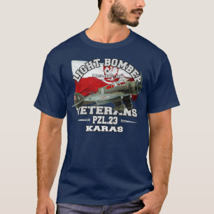 PZL23 Kara Poolse lichte bommenwerper T-shirt