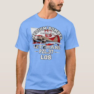 PZL37 o Poolse medium bommenwerper T-shirt
