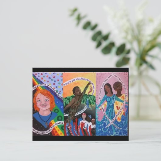 Pzomer in het Briefkaart Psalms (Staand voorkant)