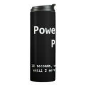 PZP Waterflacon Thermosbeker (Gedraaid links)