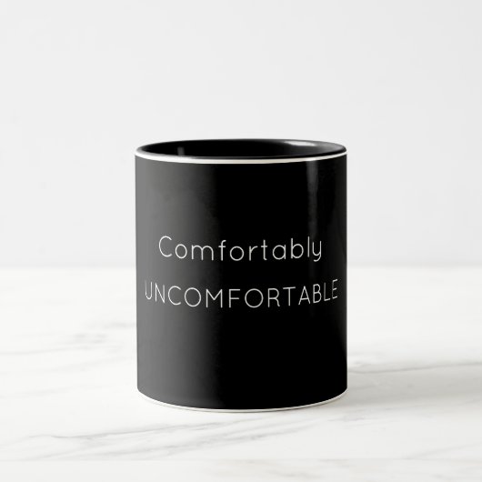 PZPComfortableMug Tweekleurige Koffiemok (Center)