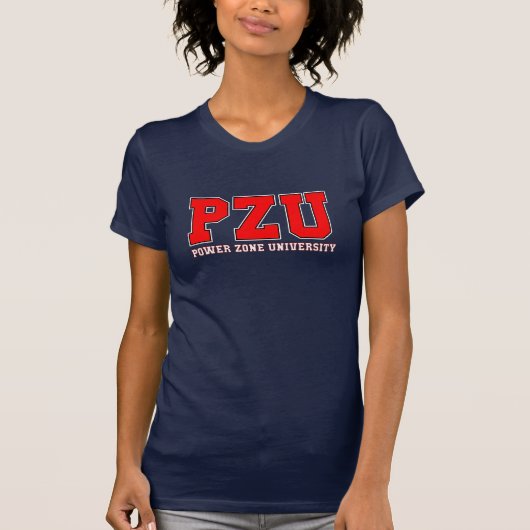PZU Navy T-Shirt (Voorkant)