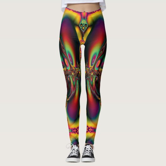 Pzuiver Psychedelic Leggings (Voorkant)