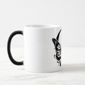 Q Blauwe alfabet Magische Mok (Links)