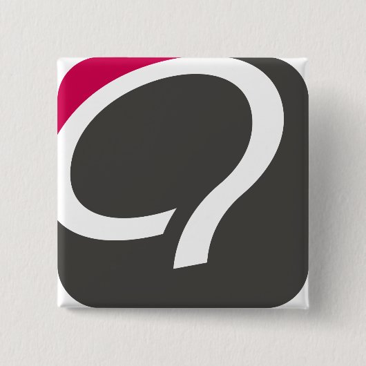 Q Button - Frambozen (Voorkant)