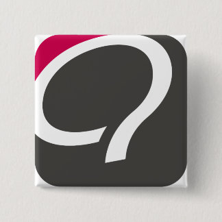 Q Button - Frambozen