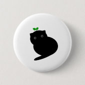 Q Cat Ronde Button 5,7 Cm (Voorkant)