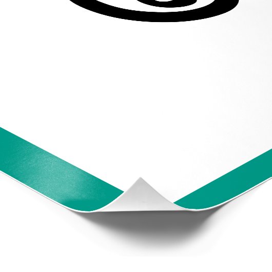 Q is voor Naam Perfect Poster (Hoek)