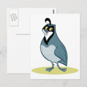 Q is voor Quail Briefkaart (Voorkant / Achterkant)