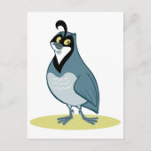 Q is voor Quail Briefkaart (Voorkant)
