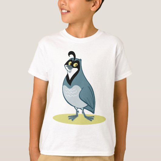 Q is voor Quail T-shirt (Voorkant)