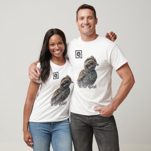 Q is voor Quail T-Shirt (Unisex)