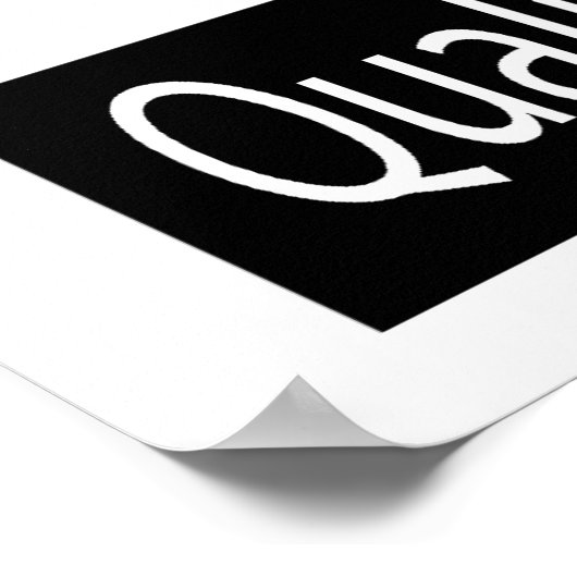 Q is voor Quality Assurance Engineering Poster (Hoek)