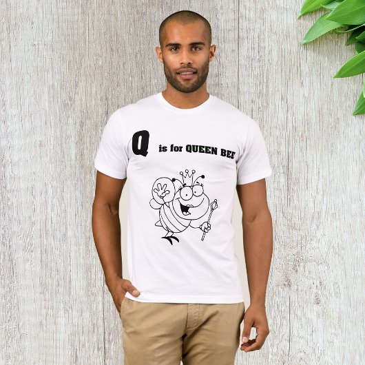 Q is voor Queen Bee Mannen T-Shirt