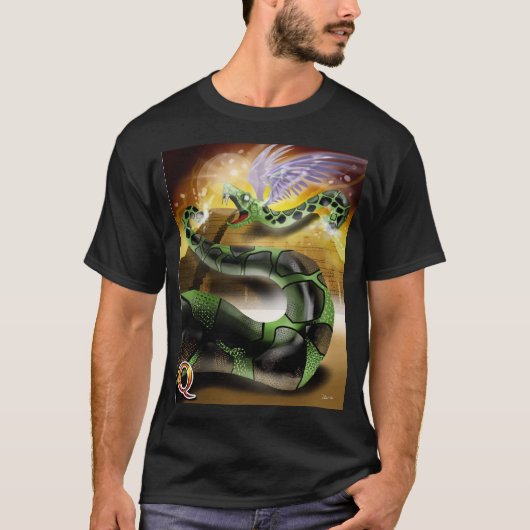 Q is voor Quetzalcoatl T-shirt (Voorkant)