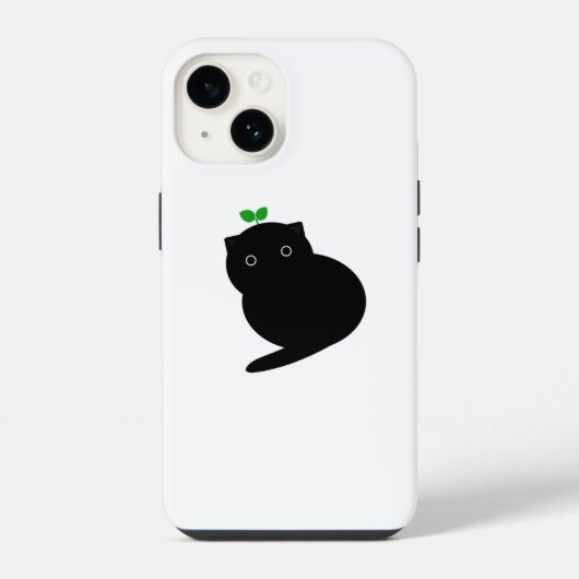 Q Kat iPhone Hoesje (Achterkant)