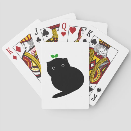 Q Kat Pokerkaarten (Achterkant)