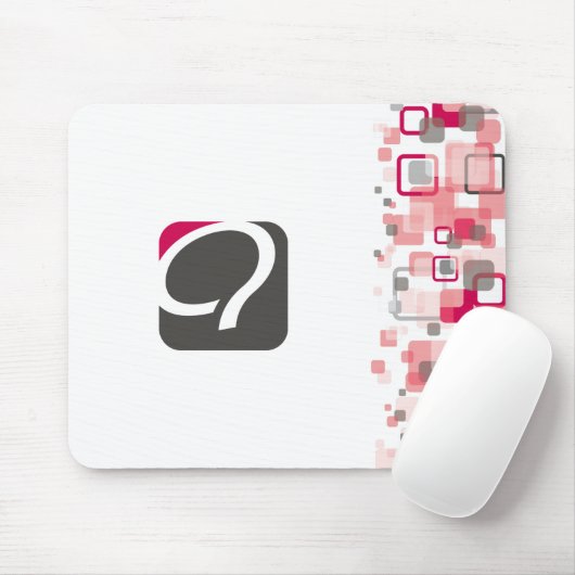 Q Mousepad - Raspberry Muismat (Met muis)