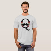 Q Mustache T-shirt (Voorkant volledig)