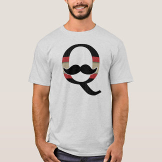 Q Mustache T-shirt