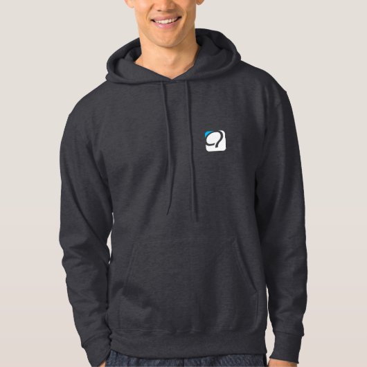 Q Pullover voor mannen - Quaero Blue (Voorkant)