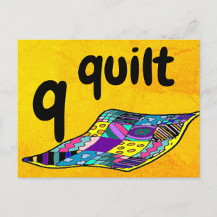 q - quilt flash - kaart