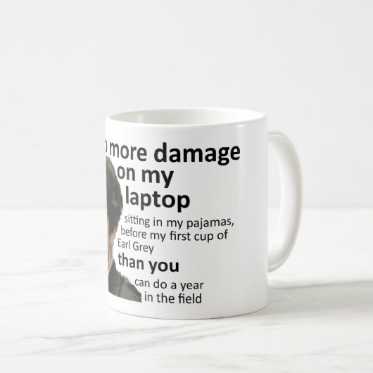 Q quote from skyfall koffiemok (Voorkant rechts)