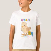 “Q staat voor Kwartel” Alfabet T-shirt – Groei Elk