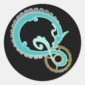 Q-Sticker Ronde Sticker