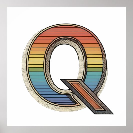 Q-straler Poster (Voorkant)