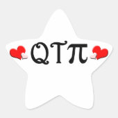 Q T Pi Ster Sticker (Voorkant)