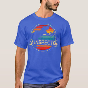 QA-inspecteur Dinosaurus T-shirt